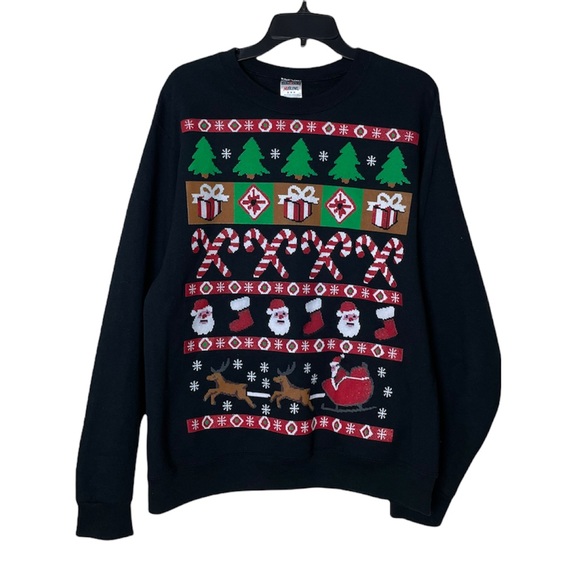 Christmas sweater size Medium holiday sweater - Picture 3 of 9